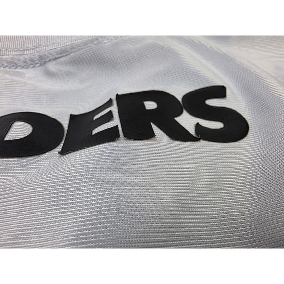 Las Vegas Raiders AFC West Football Jersey White Men's Size S Oakland **READ** - Picture 12 of 14